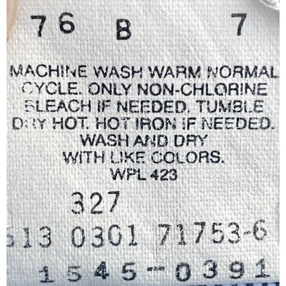 Vintage Vtg. Levis 513 Loose Fit‎ Straight Leg Jeans Men's Blue Sz. 50x30 - Picture 5 of 12